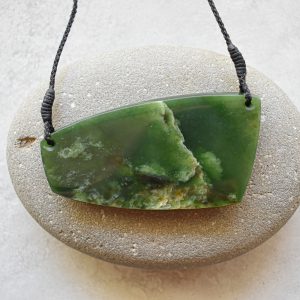 NZ Greenstone/Pounamu Shield Pendant