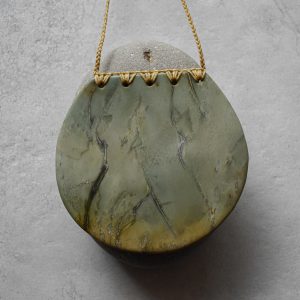 NZ Greenstone/Pounamu Shield Pendant
