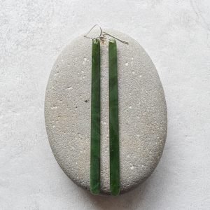 NZ Greenstone/Pounamu Drop Earrings