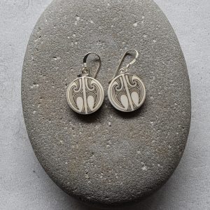 Beef Bone With Detail Earrings