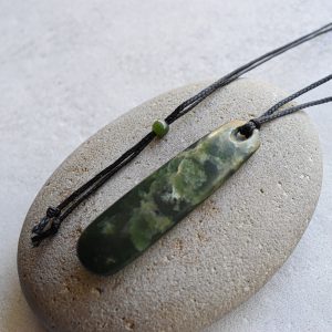 NZ Greenstone/Pounamu Roimata/Drop Pendant