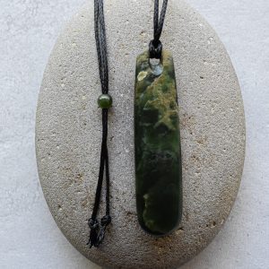 NZ Greenstone/Pounamu Roimata/Drop Pendant