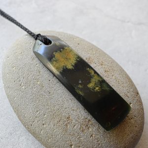 NZ Greenstone/Pounamu Hei Toki/Adze Pendant