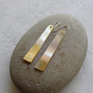 Mother Of Pearl Drop Earrings