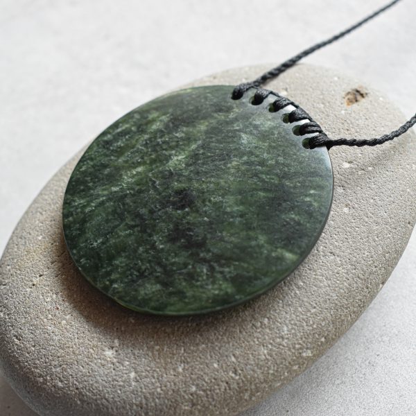 NZ Greenstone/Pounamu Shield Pendant