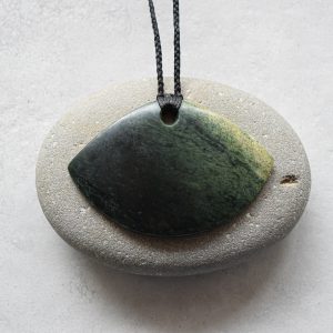 NZ Greenstone/Pounamu Shield Pendant
