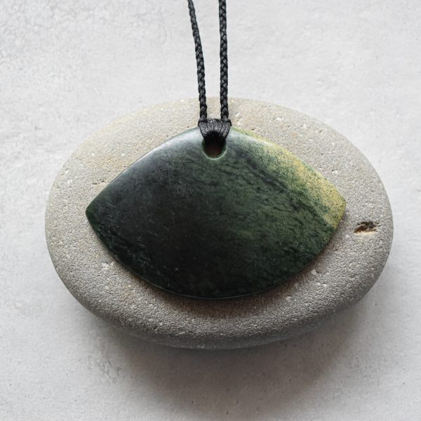 NZ Greenstone/Pounamu Shield Pendant