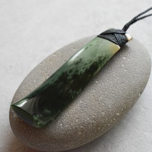 NZ Greenstone/Pounamu Hei Toki/Adze Pendant
