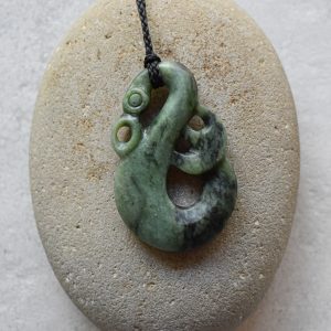 NZ Greenstone/Pounamu Manaia Pendant