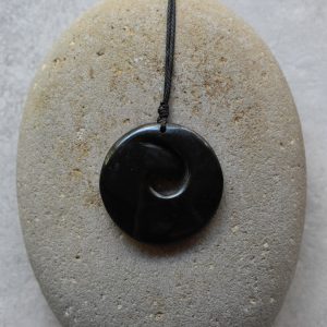 NZ Greenstone/Pounamu Koru Pendant