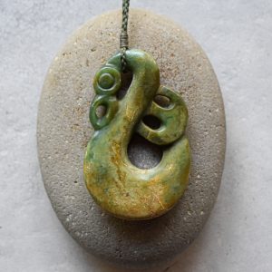 NZ Greenstone/Pounamu Manaia Pendant