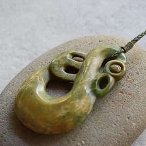 NZ Greenstone/Pounamu Manaia Pendant