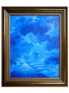 Painting by Darcy Nicholas called Children of Ranginui