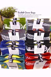 Ecofelt Grow Bags by Jo Luping Design