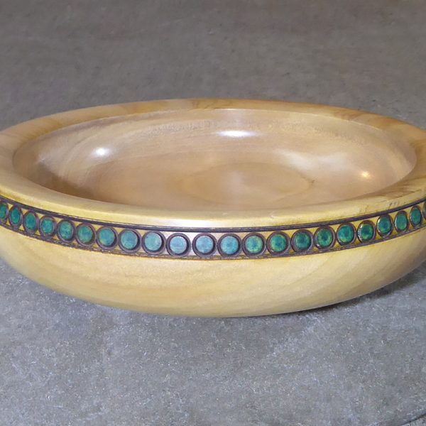 NZ kauri bowl by Hugh Mill