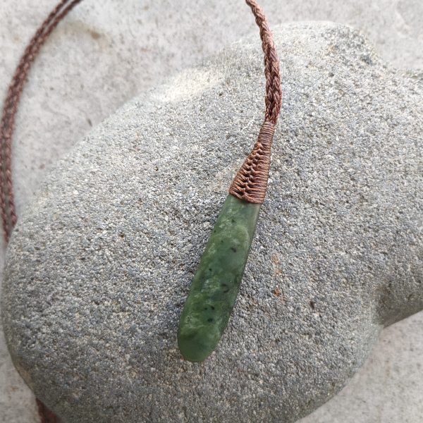 Tim Steel- Roimata Pendant (65mm  #TS-102 As) - Image 3