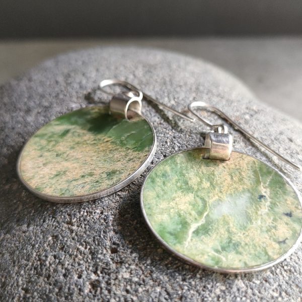 Daniel Millett - Ina Earrings  (30 mm #40-10  Ws) - Image 2