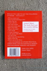 Instant Maori, a pocket-sized teach yourself book from Kura Gallery
