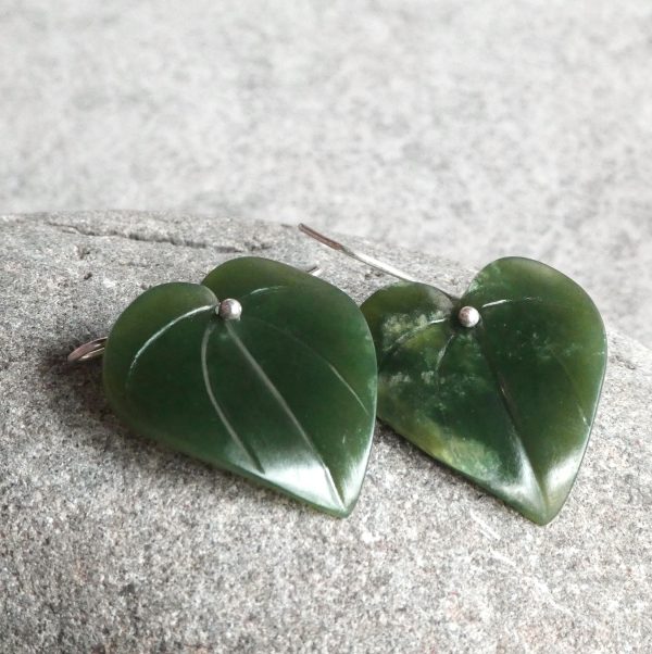 Josey Coyle - Jade Earrings 27mm (#JC5 WS)