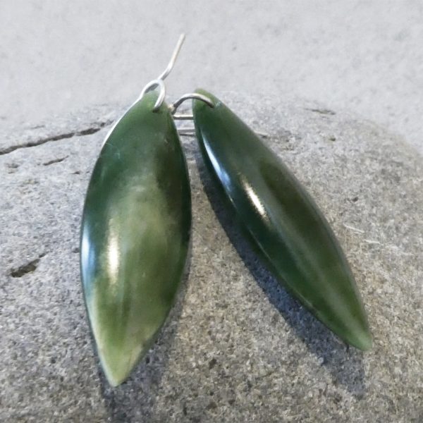 Josey Coyle - Jade Earrings 50mm (#JC7 WS)