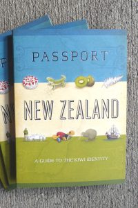 Passport NZ, a fun, informative booklet about NZ from Kura Gallery