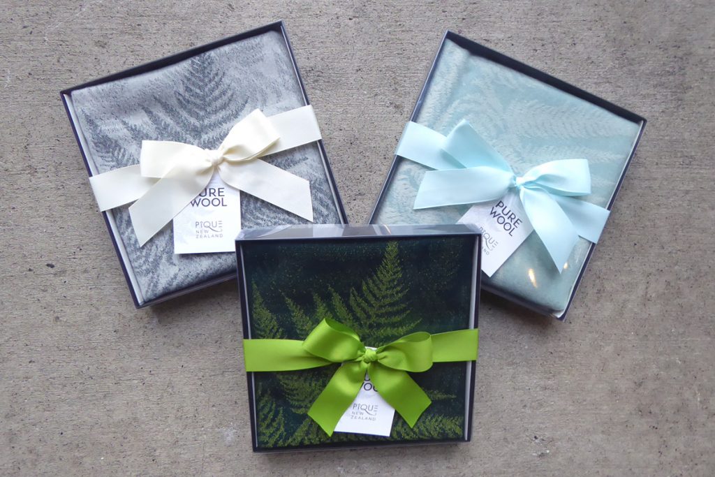 Pure NZ wool scarves from Pique NZ