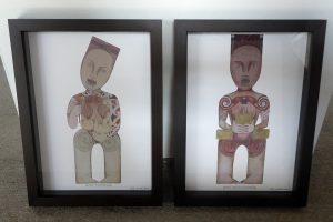 Framed prints by Robyn Kahukiwa