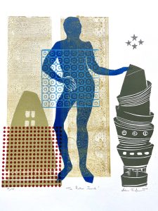 Print by Sheyne Tuffery called The Pattern Inside